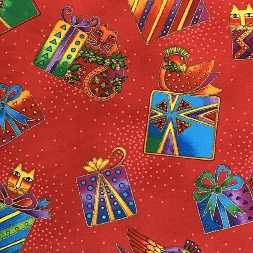 Fabric - Laurel Burch Christmas – Fay's Quilt & Embroidery Studio