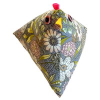 Floral Chicken Pin Cushion - 2 LEFT!