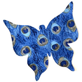 Fused Applique Butterfly - Feathers