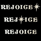 Christmas Fused Applique Word - REJOICE