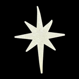 Fused Applique Stars of Bethlehem - 5-1/2 x 6-1/2