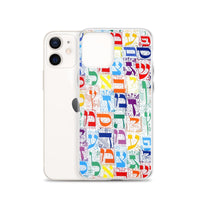 iPhone Case - Aleph Bet (White)